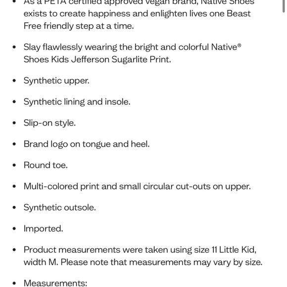 NEW NATIVE SHOES IN BOX!! - Picture 4 of 5